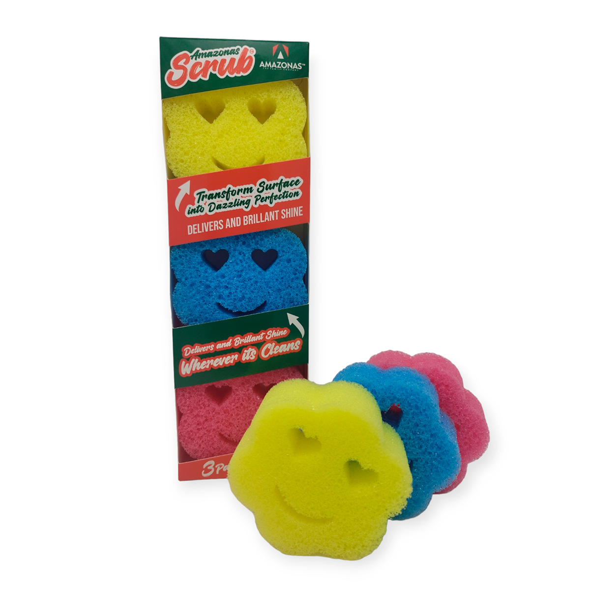 Heavy-duty, long-lasting sponge designed for challenging cleaning tasks Heavy-duty, long-lasting sponge designed for challenging cleaning tasks